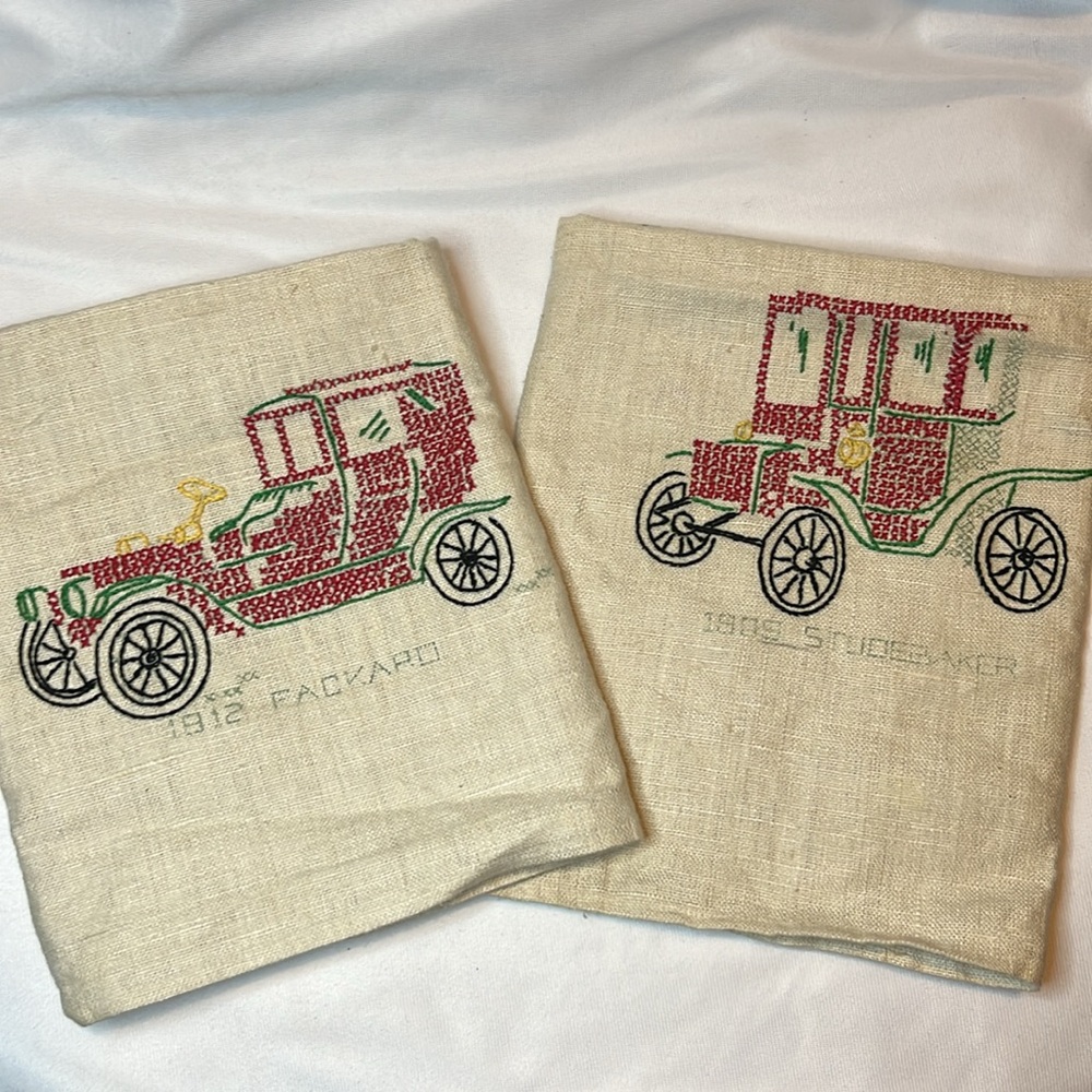Pair of Vintage tea towel - NWT
